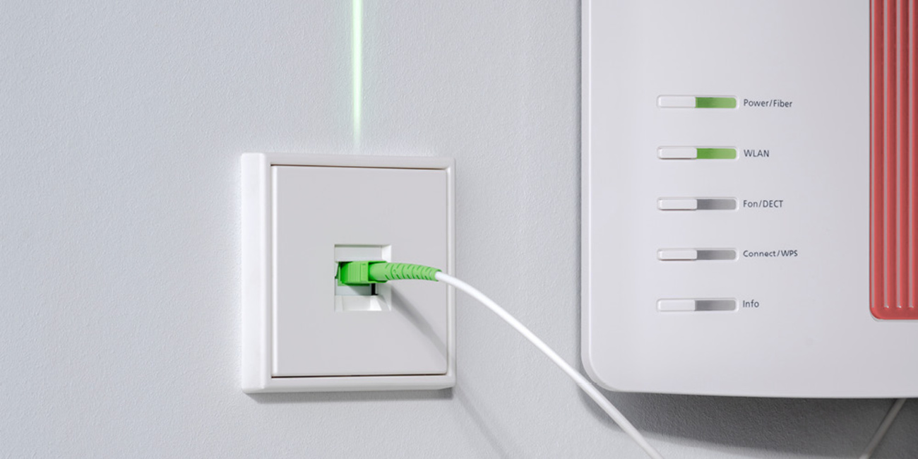 Die neuen Glasfaser-Anschlussdosen bei Ihr Stadt Elektriker in Wörgl