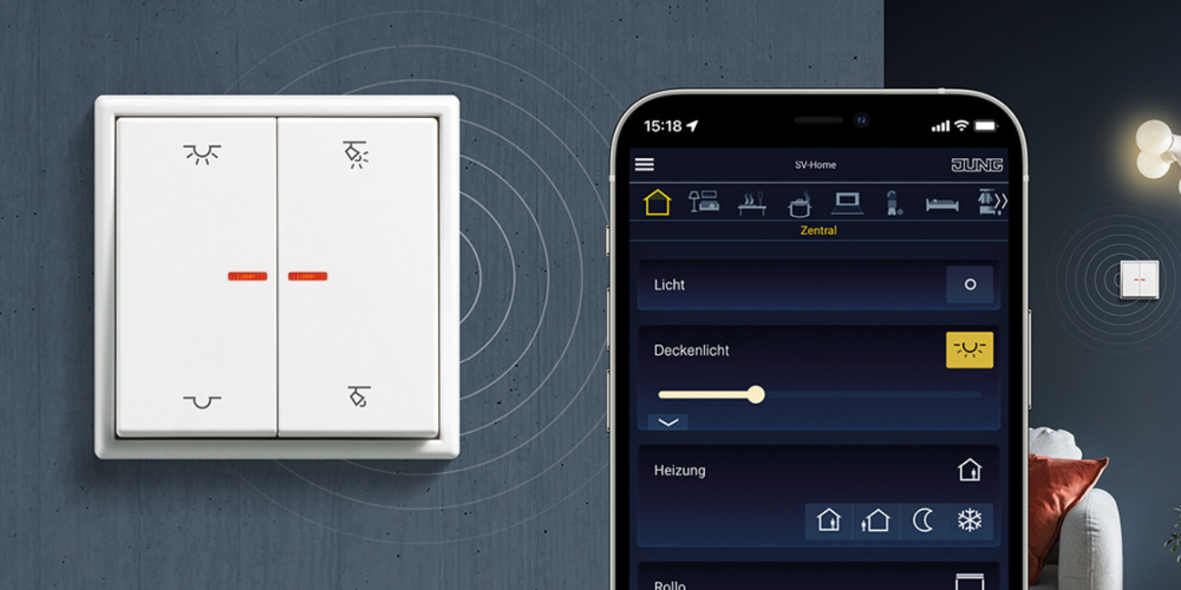 KNX RF Taster bei Ihr Stadt Elektriker in Wörgl